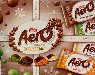 nestle aero festive ollection